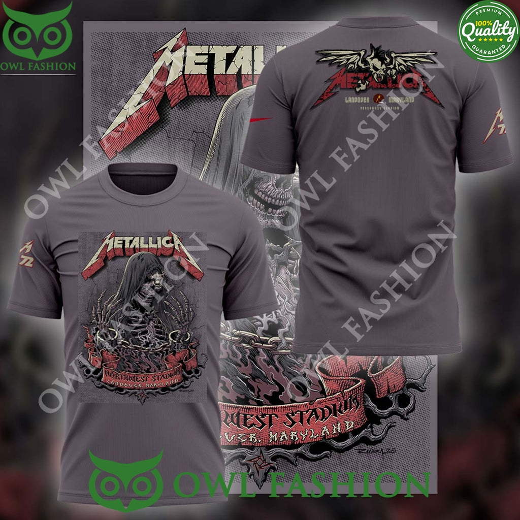 Metal M72 Landover Pop Up Northwest Stadium t shirt
