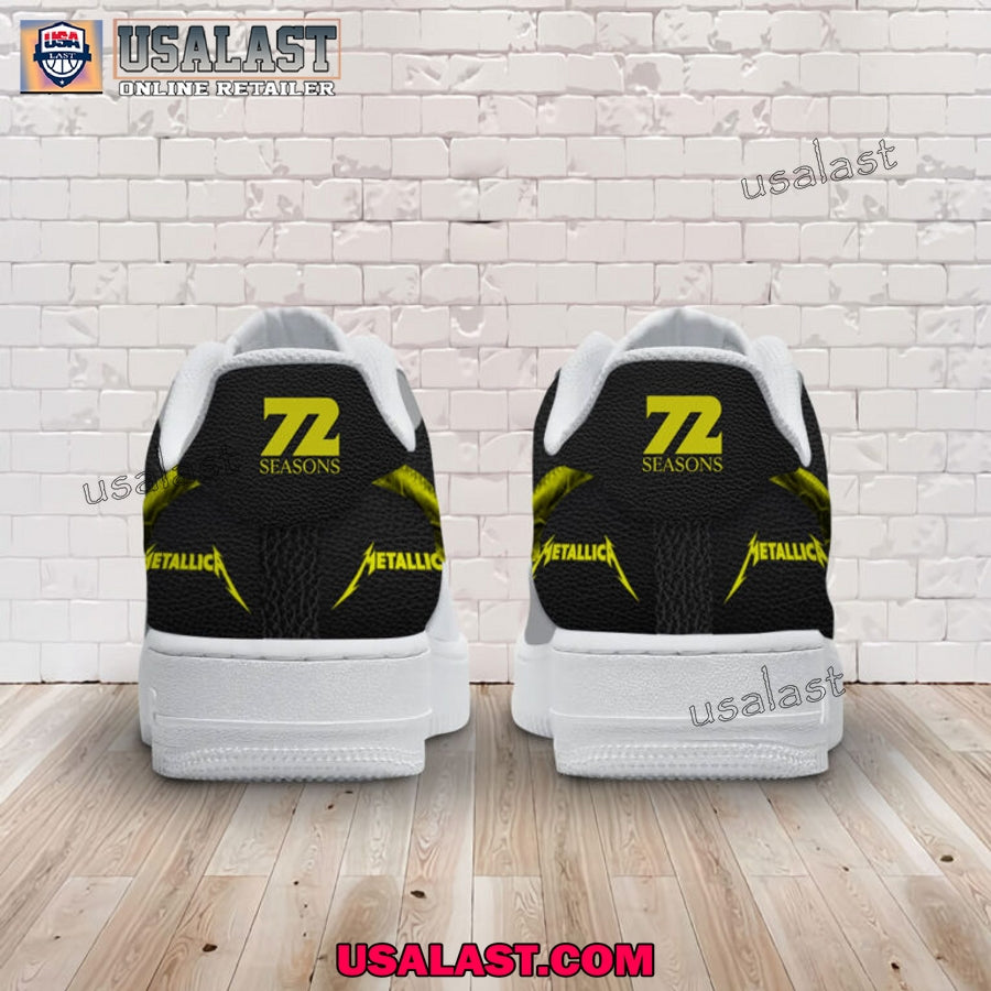 Metallica 72 Seasons Air Force 1s Shoes