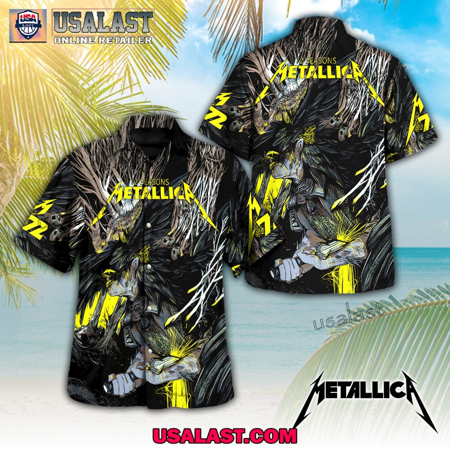 Metallica 72 Seasons Trending Hawaiian Shirt