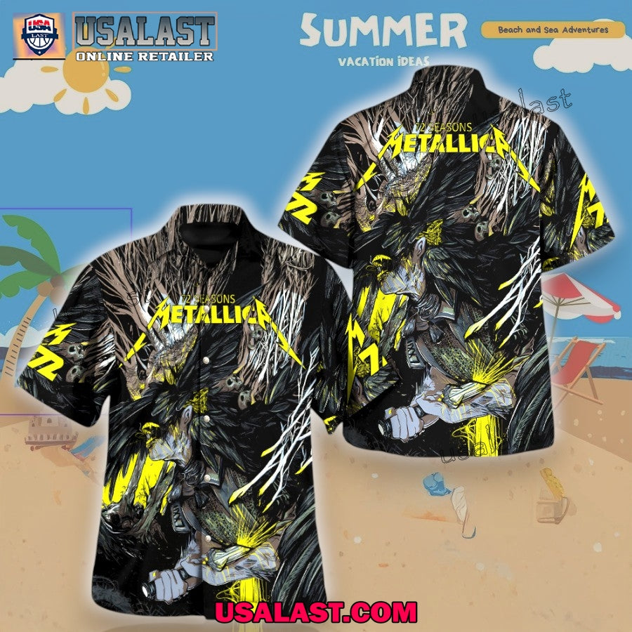 Metallica 72 Seasons Trending Hawaiian Shirt