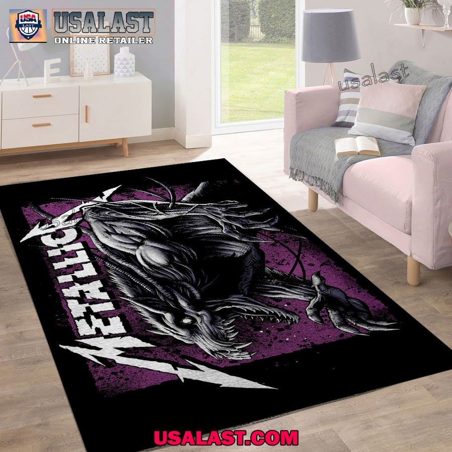 Metallica Band Monster Rectangular Rug