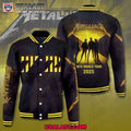 Metallica M72 World Tour 2025 Baseball Jacket