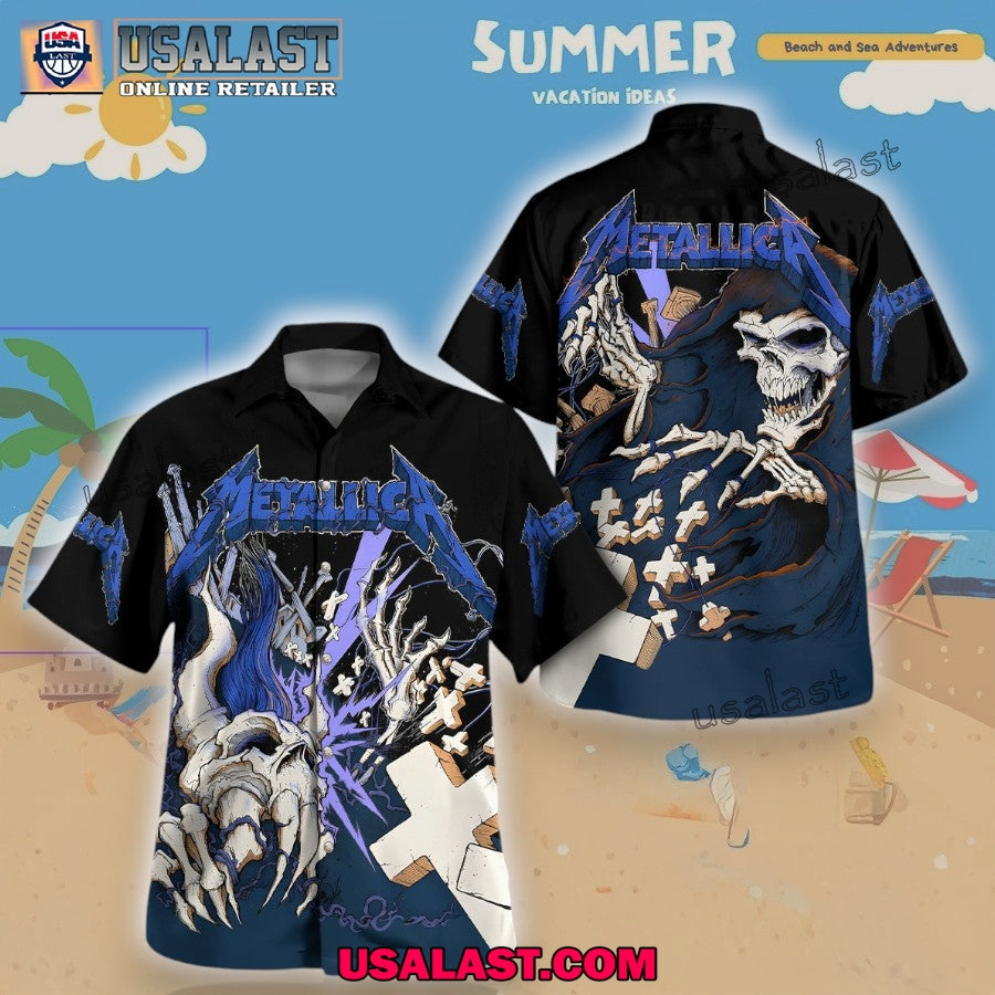 Metallica Master Of Puppets Hawaiian Shirt