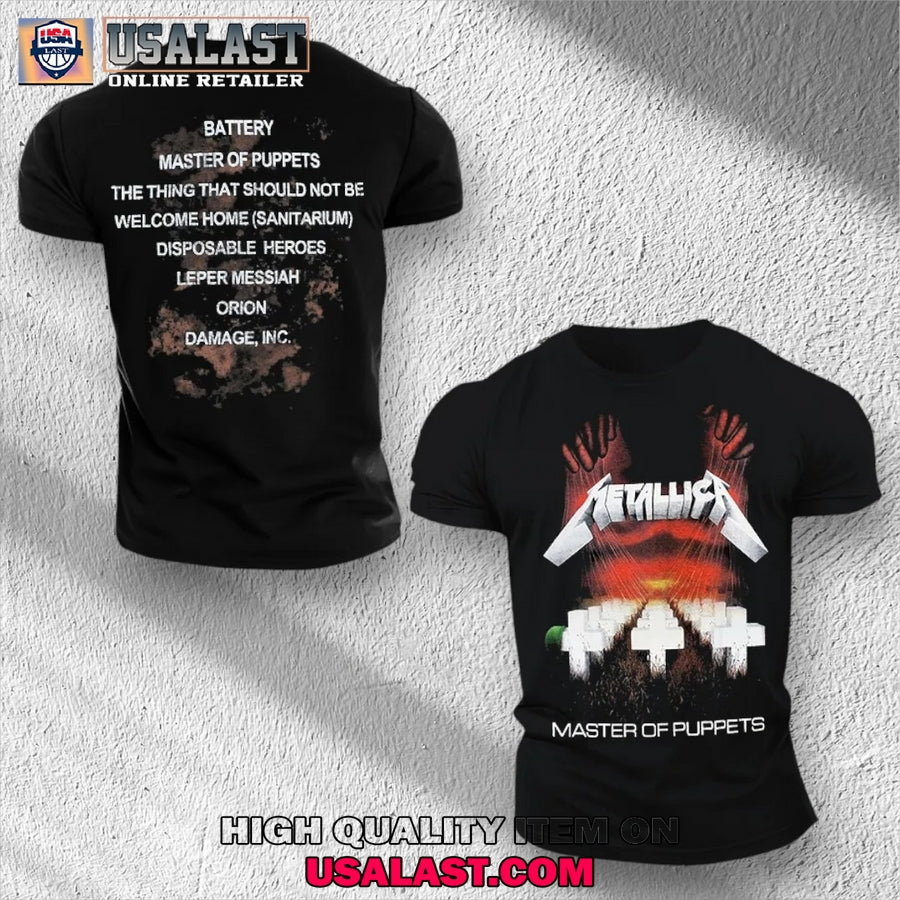 Metallica Master Of Puppets Unisex T-Shirt