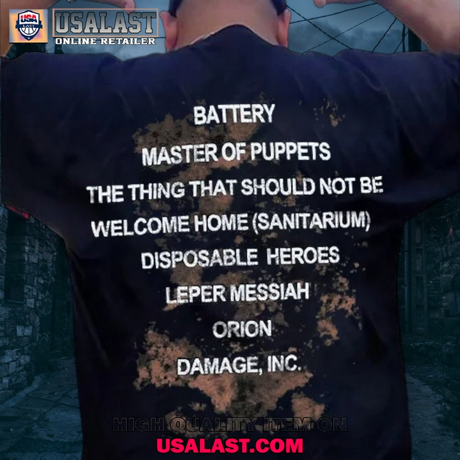 Metallica Master Of Puppets Unisex T-Shirt