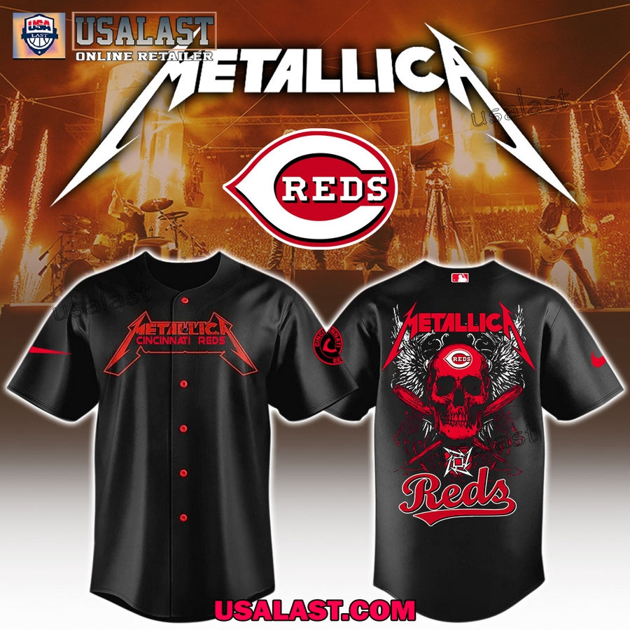 Metallica x MLB All Team Limited Edition Jersey Shirt 2025