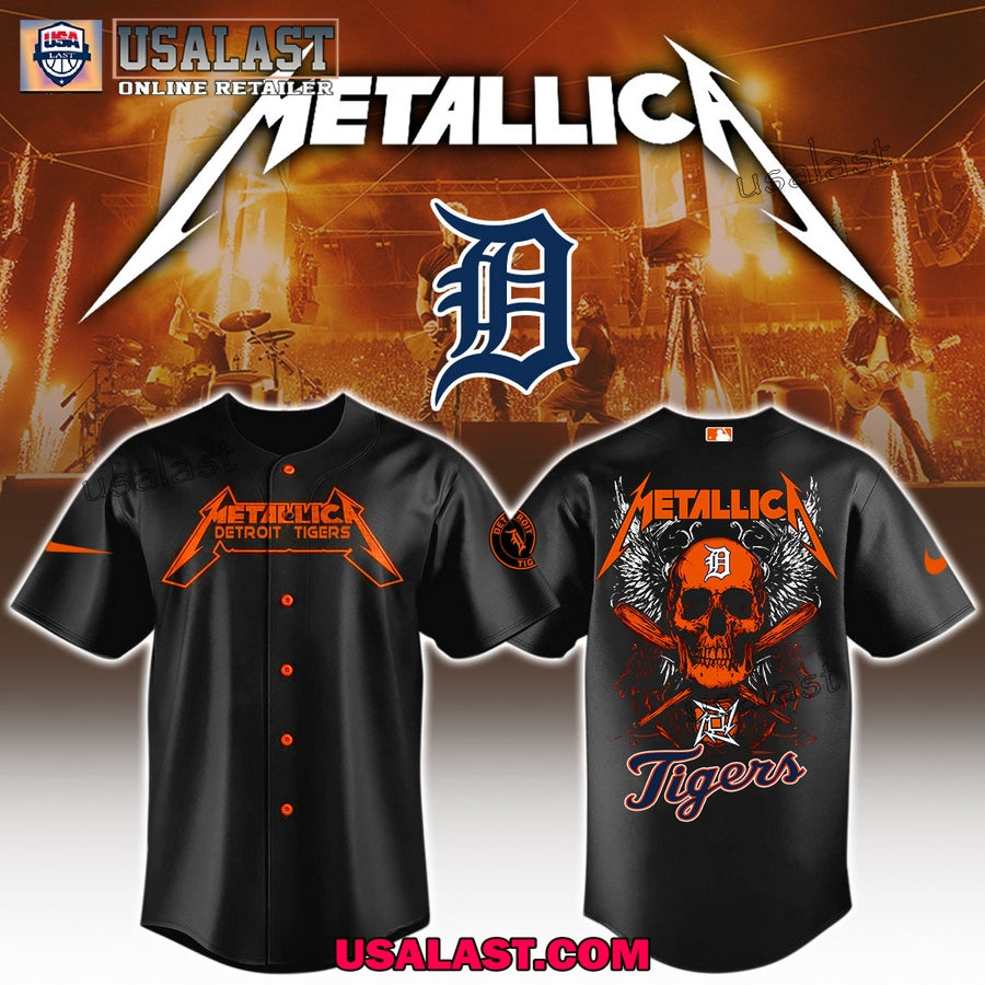 Metallica x MLB All Team Limited Edition Jersey Shirt 2025