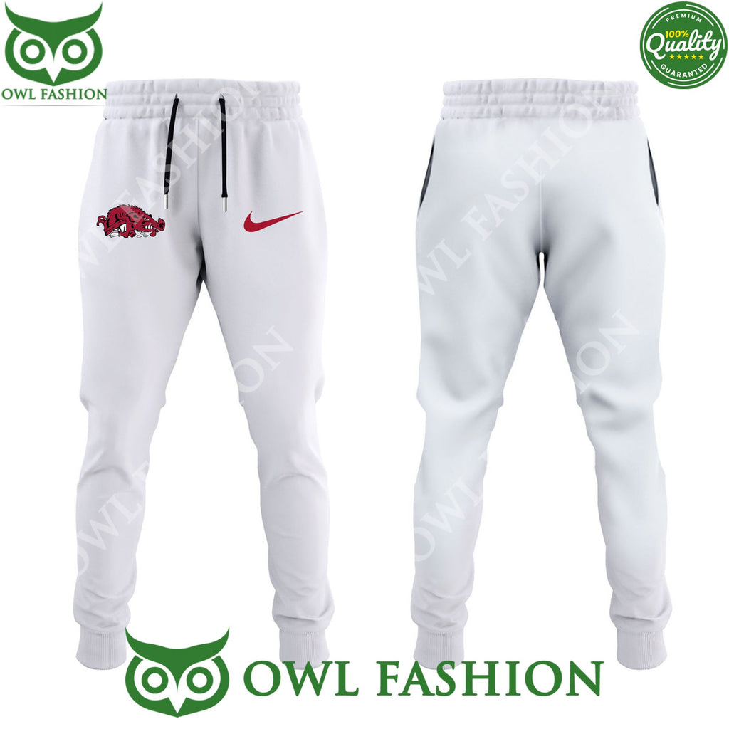 2024 Red Arkansas Razorbacks Basketball Hoodie pant set