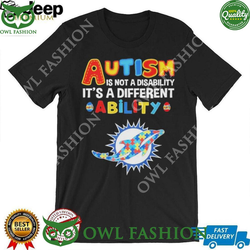 Miami Dolphins Autism Its a Different 2024 Shirt