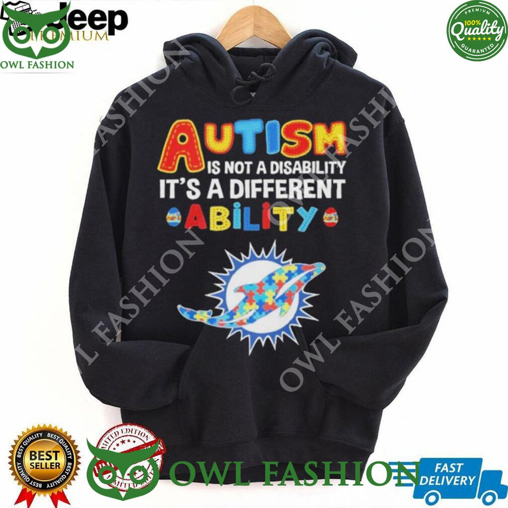 Miami Dolphins Autism Its a Different 2024 Shirt