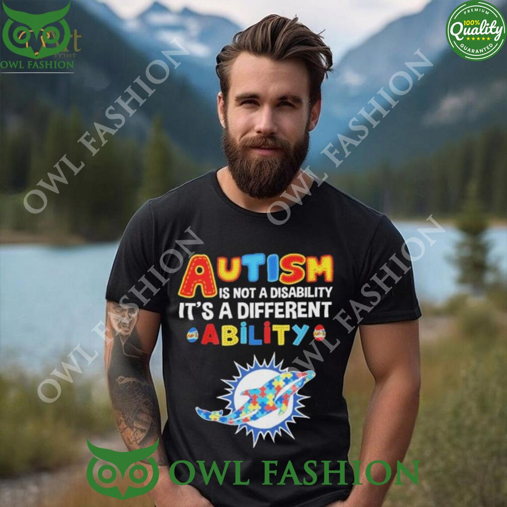 Miami Dolphins Autism Its a Different 2024 Shirt