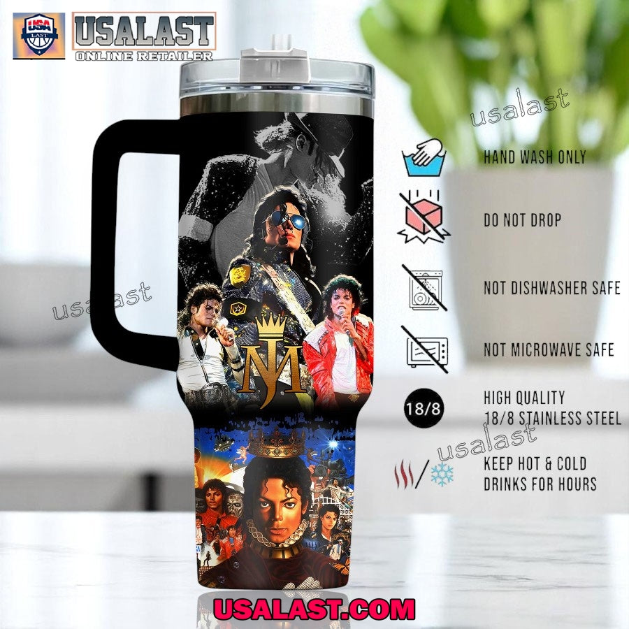 Michael Jackson Premium 40oz Tumbler