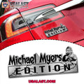 Michael Myers Halloween Custom 3D Car Badge Sticker