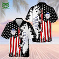 Michelob Ultra Beer American Flag Independence Day 4th Of July Hawaiian Shirt