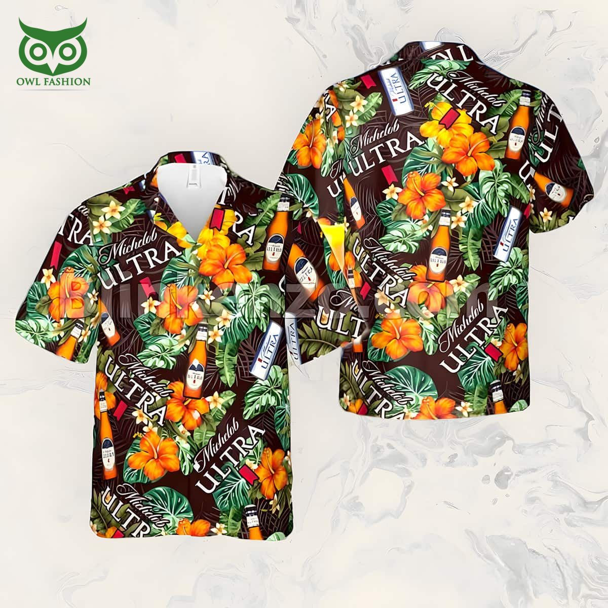 Michelob Ultra Hawaiian Shirt Beer Lovers Gift