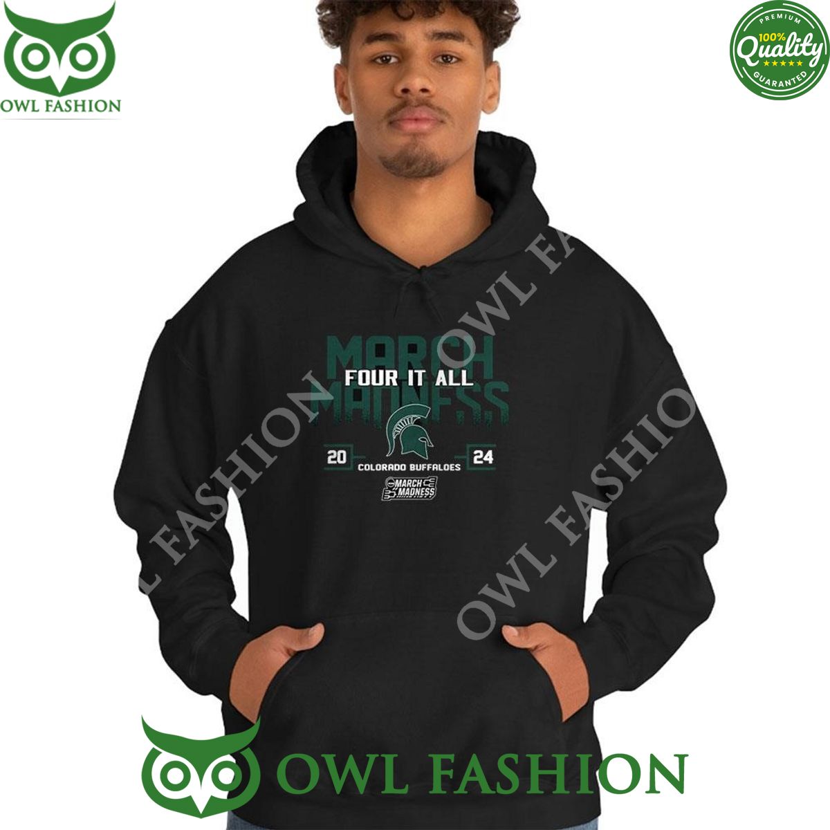 Michigan State Spartans 2024 Ncaa March Madness Four It All Shirt