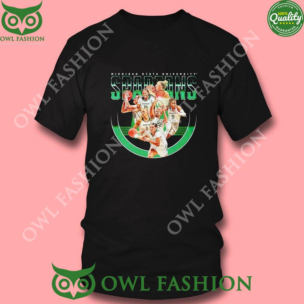 Michigan State Spartans Ncaa Womens Basketball 2023 2024 Post Season Shirt
