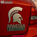 Michigan State Spartans Premium Car Emblem Custom 3D Badge