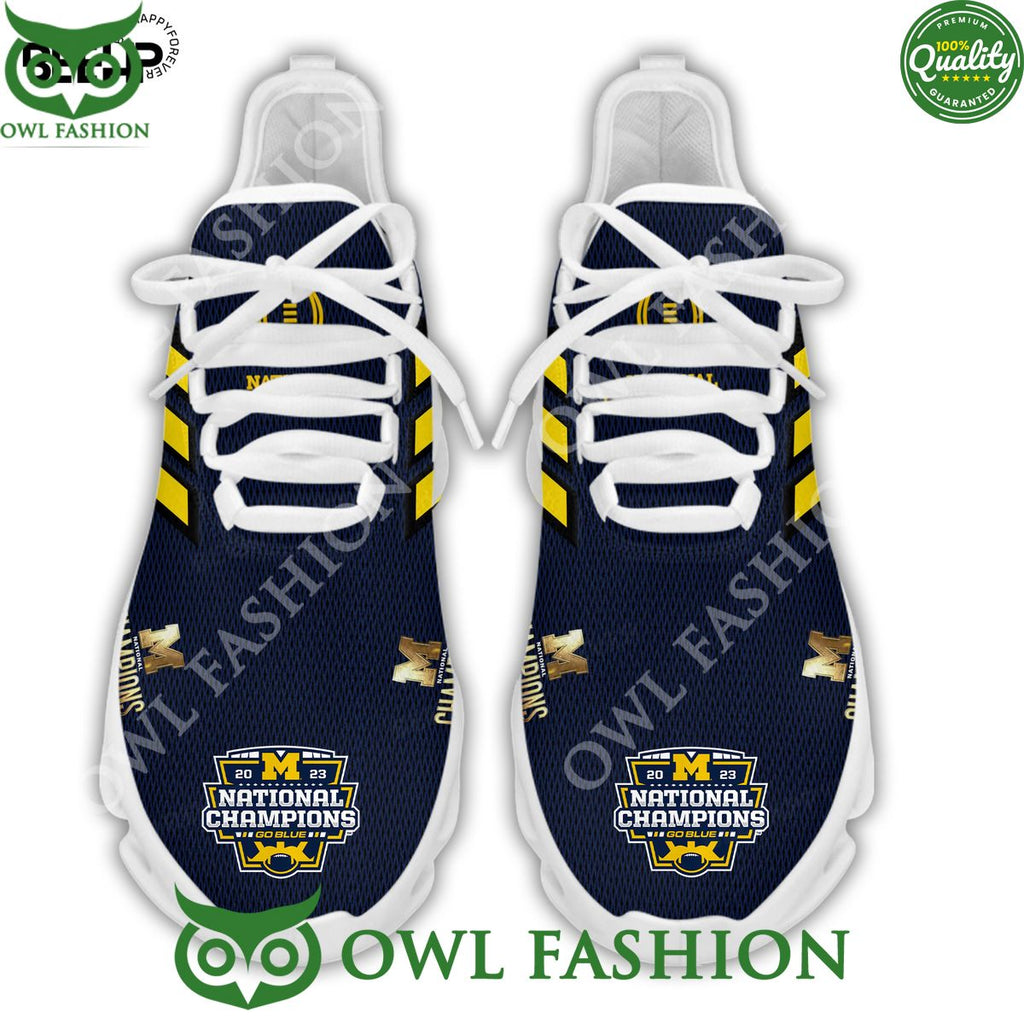 Michigan Wolverines 23 24 National Champions Running Max soul Shoes