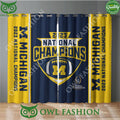 Michigan Wolverines Football 2023 National Champions Window Curtain