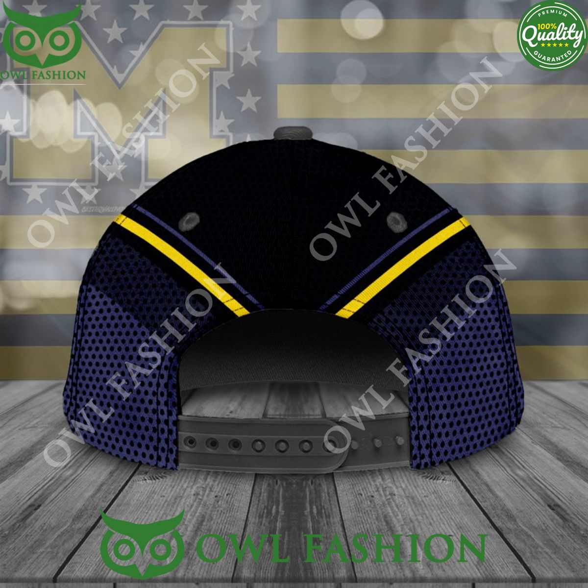 Michigan Wolverines Football Rose bowl game 2024 printed Classic Cap