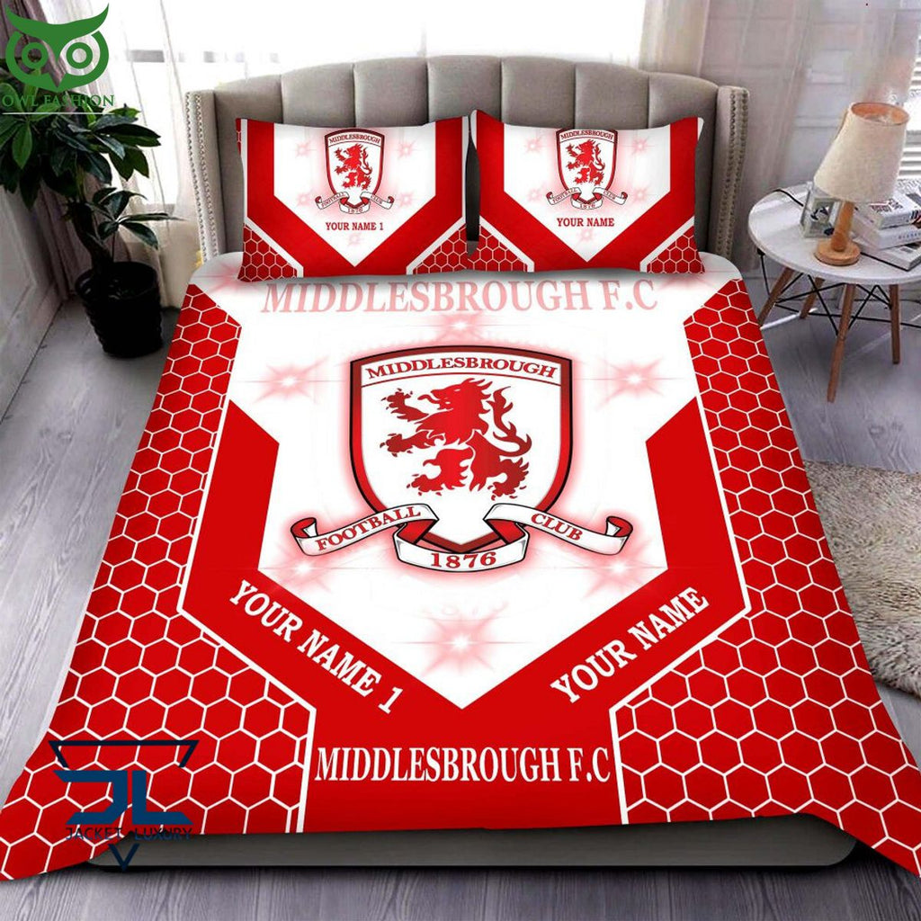 Middlesbrough F.C EFL Champion Customized Bedding Set