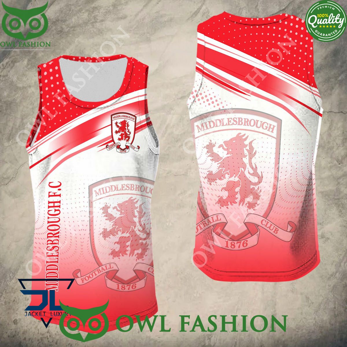 Middlesbrough F.C Football Champion Premium 3D Hoodie