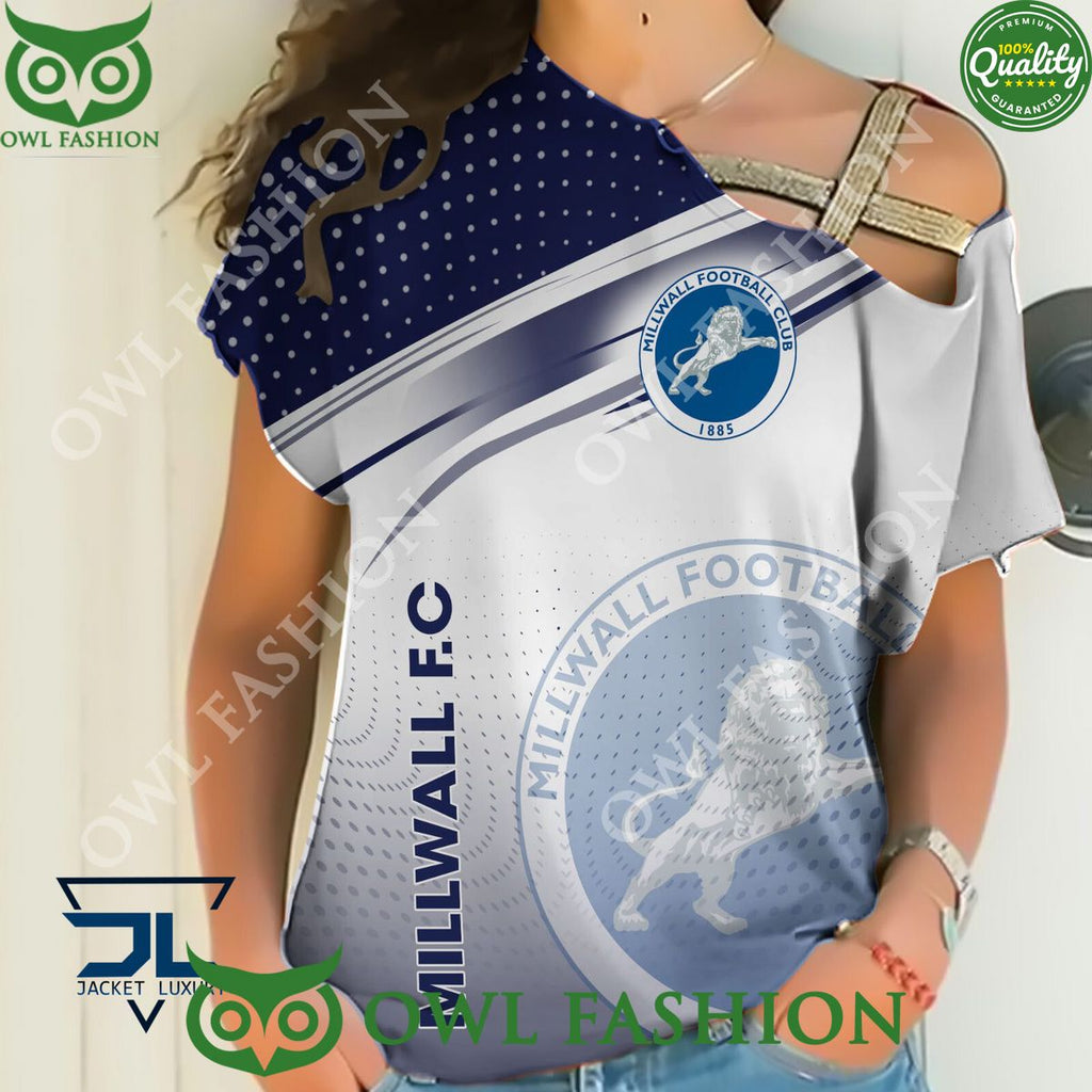 Millwall F.C Logo New Design 2024 3D Hoodie Tshirt