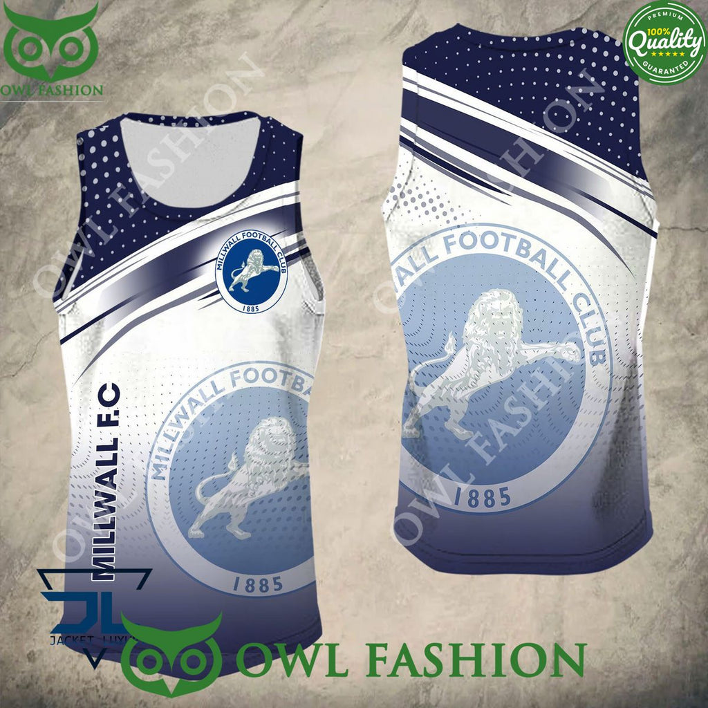 Millwall F.C Logo New Design 2024 3D Hoodie Tshirt