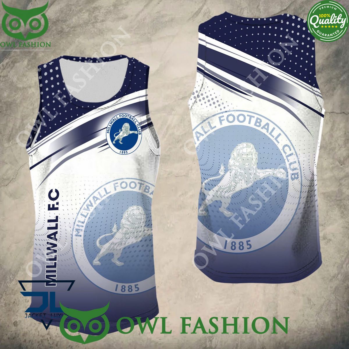 Millwall F.C Logo New Design 2024 3D Hoodie Tshirt