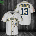 Milwaukee Brewers Jason Voorhees Baseball Jersey Shirt
