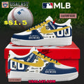 Milwaukee Brewers Personalized Air Force 1 Shoes