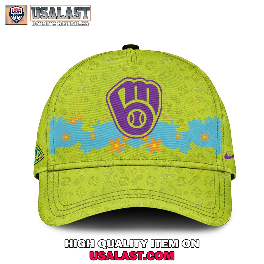 Milwaukee Brewers Scooby Doo Night 3D Hoodie Set