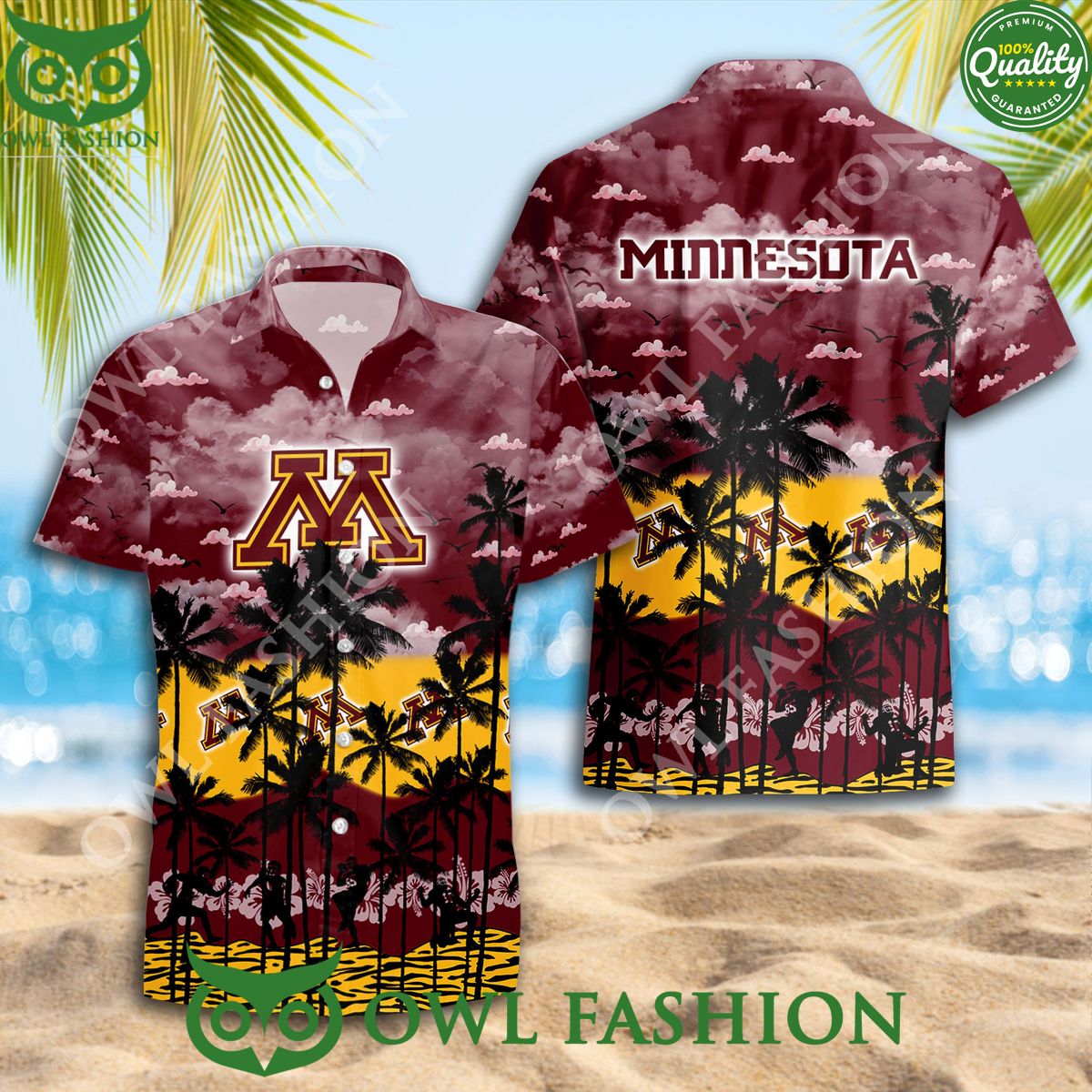 Minnesota Golden Gophers Trending Summer 2024 Limited Hawaiian Shirt