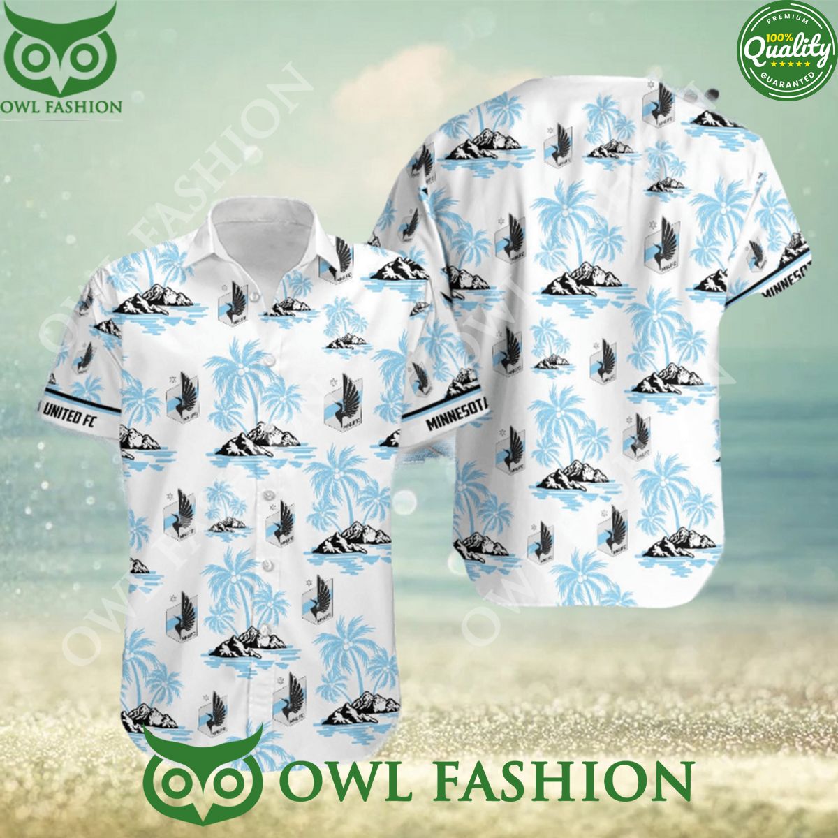Minnesota United Fc MLS Coconut Island Hawaiian Shirt