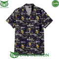 Minnesota Vikings Norse Legend Purple Hawaiian Shirt
