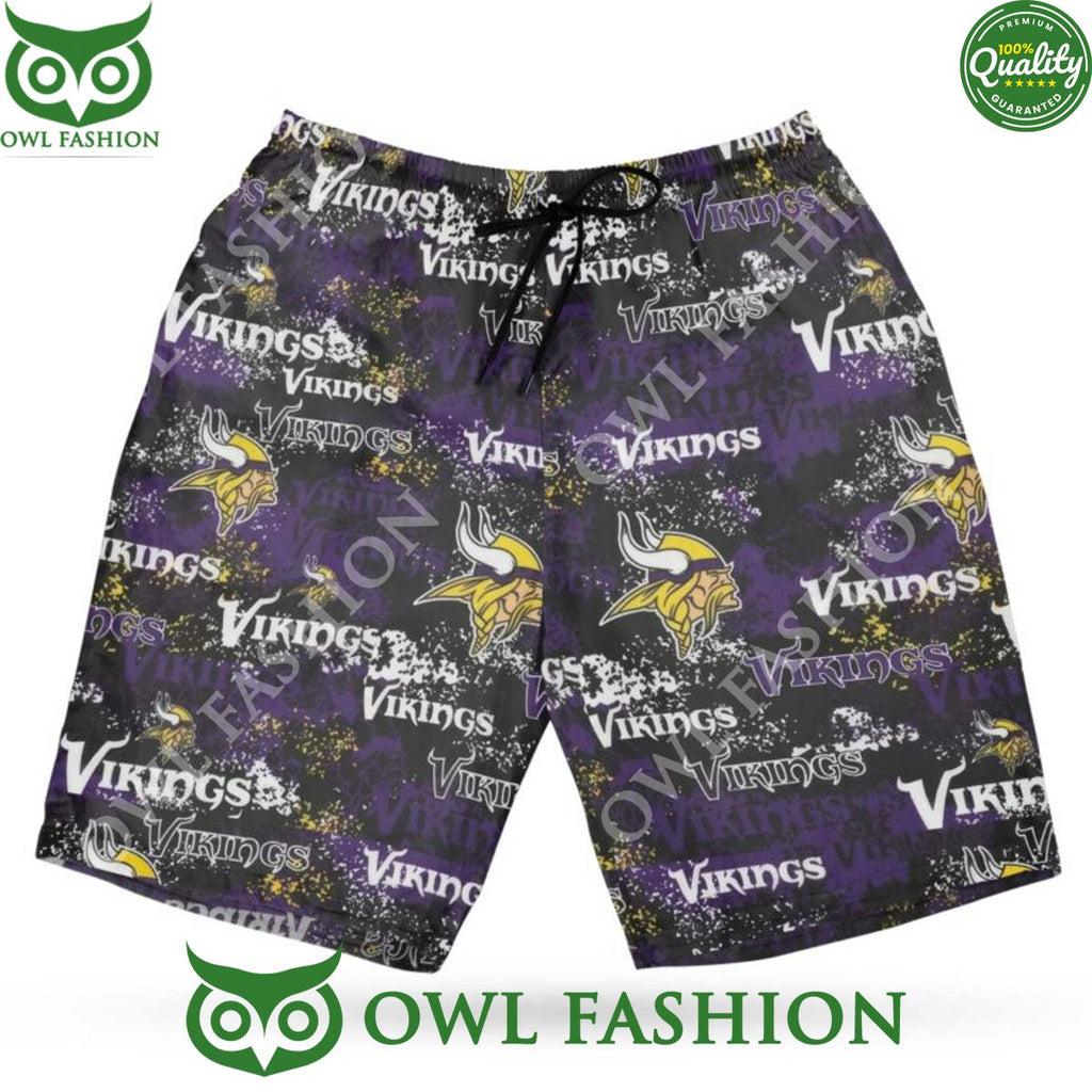 Minnesota Vikings Norse Legend Purple Hawaiian Shirt