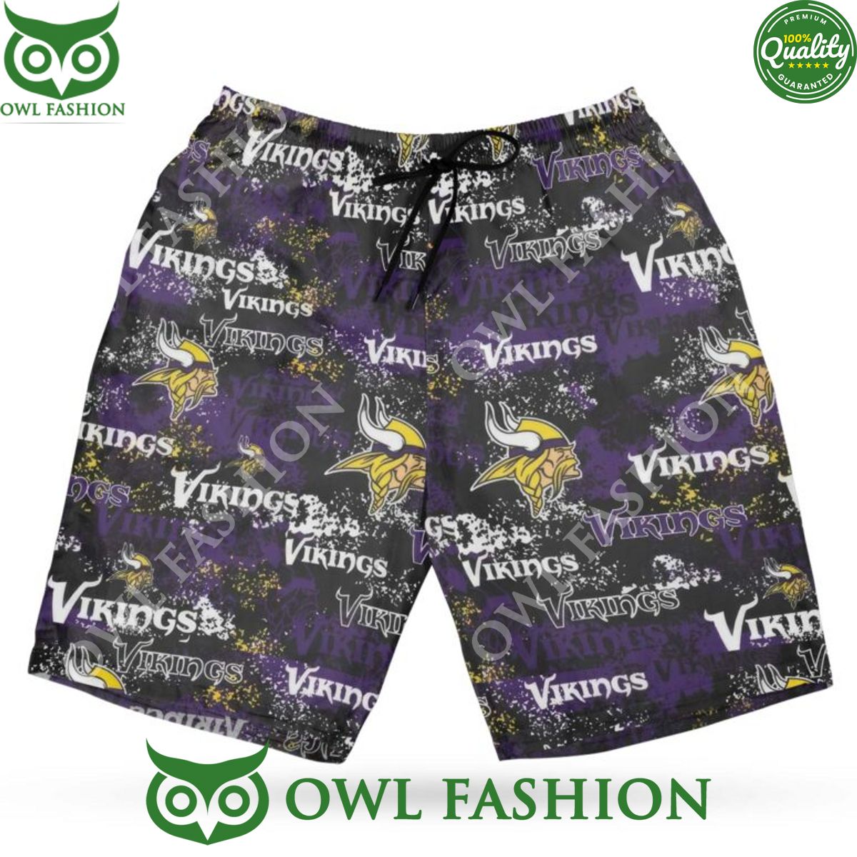 Minnesota Vikings Norse Legend Purple Hawaiian Shirt