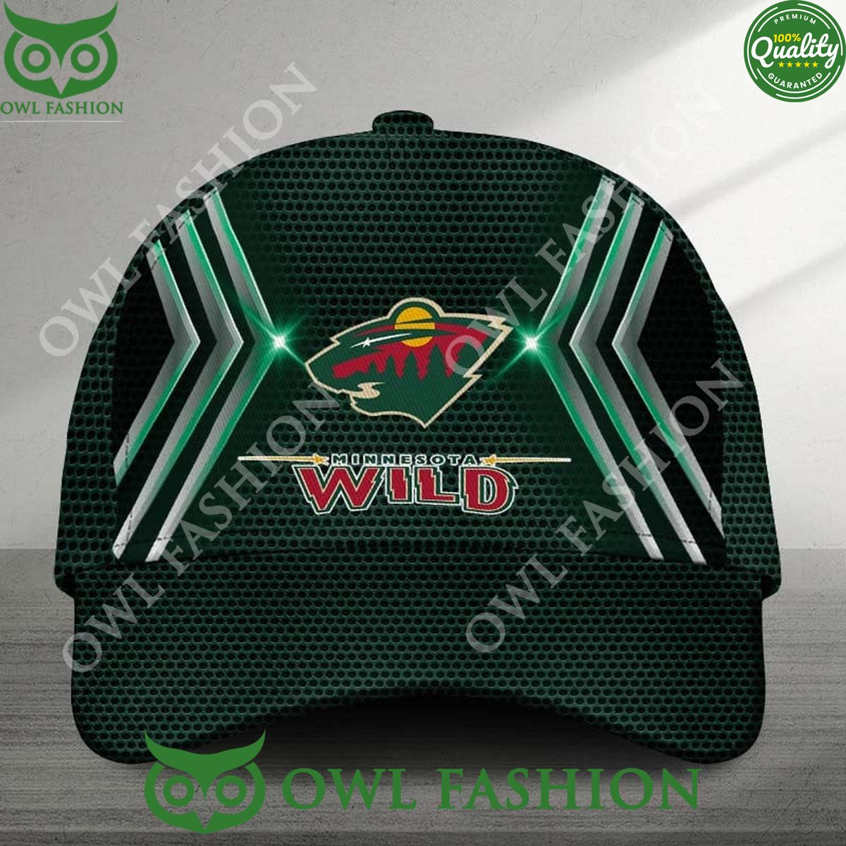 Minnesota Wild Printed NHL Ice Hockey Classic Cap