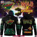 Minnesota Wild x Pac-man Special Black Hoodie