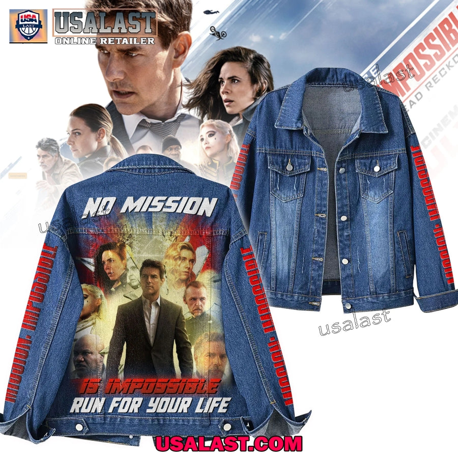 Mission Impossible Movie Denim Jacket