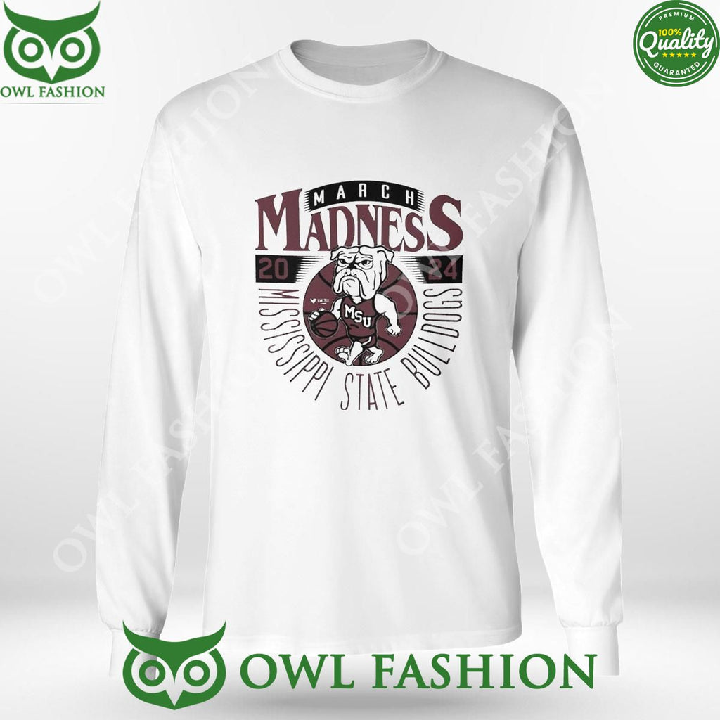 Mississippi State Bulldogs March Madness Mascot 2024 t shirt