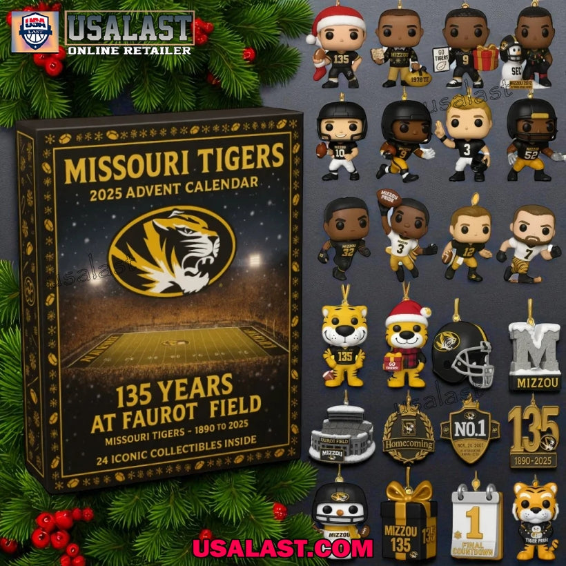 Missouri Tigers 135th Anniversary Advent Calendar 2025