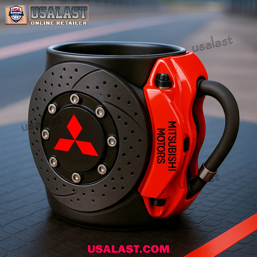 Mitsubishi Motors Logo Brake Caliper Mug