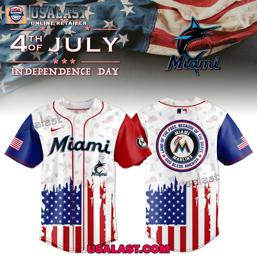 MLB All Team Independence Day 2025 Jersey Shirt