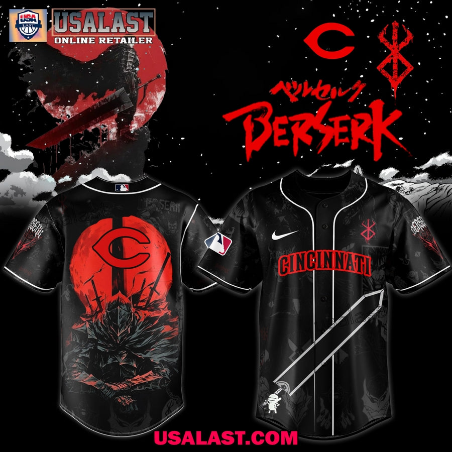 MLB All Team x Berserk Manga Jersey Shirt