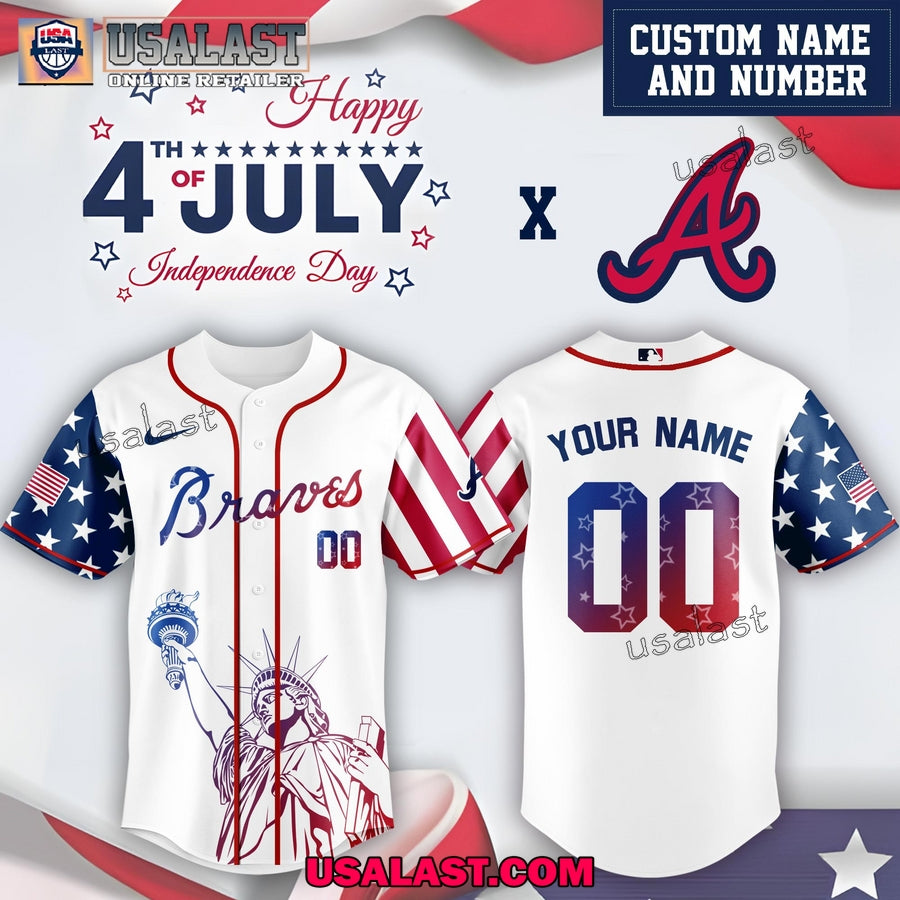 MLB All Teams Happy 4th Of July Custom Jersey Shirt 2025