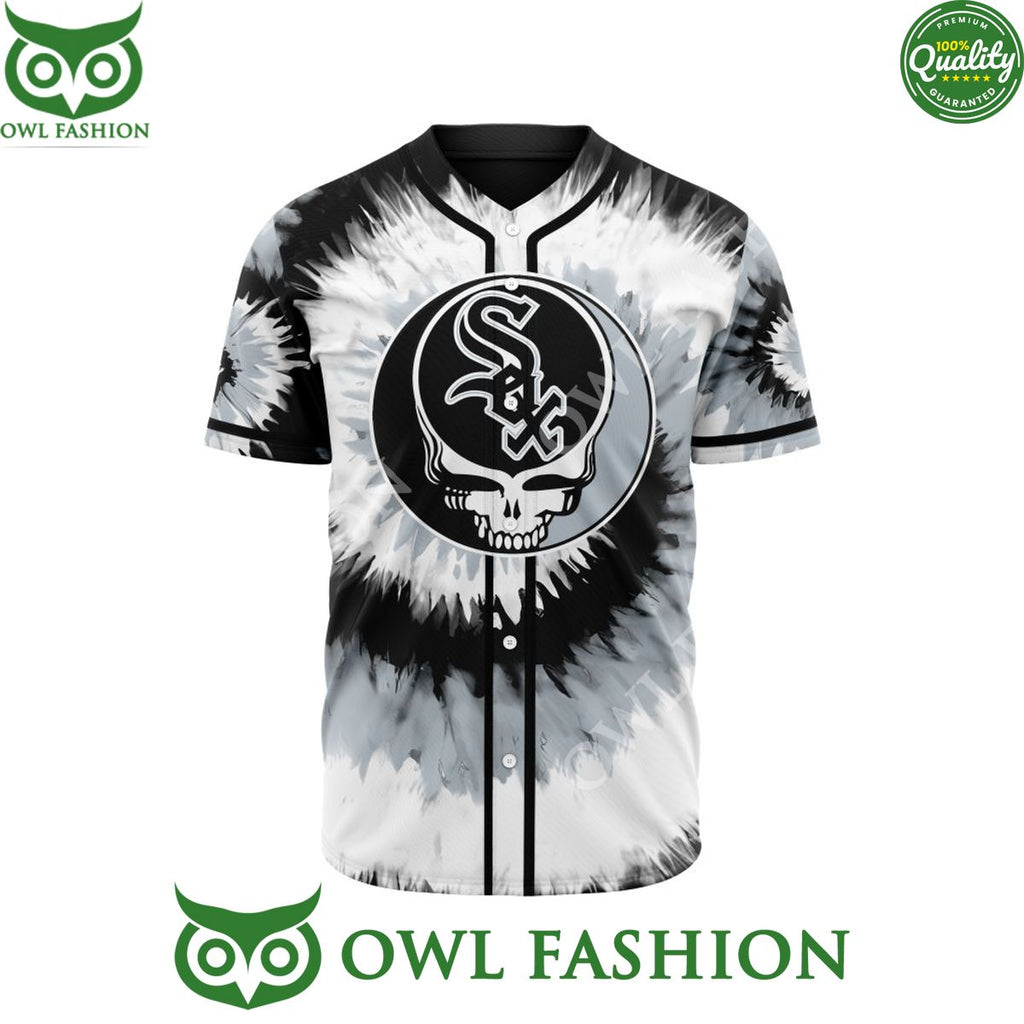MLB Chicago White Sox Grateful Dead Limited Design Baseball Jersey shirt