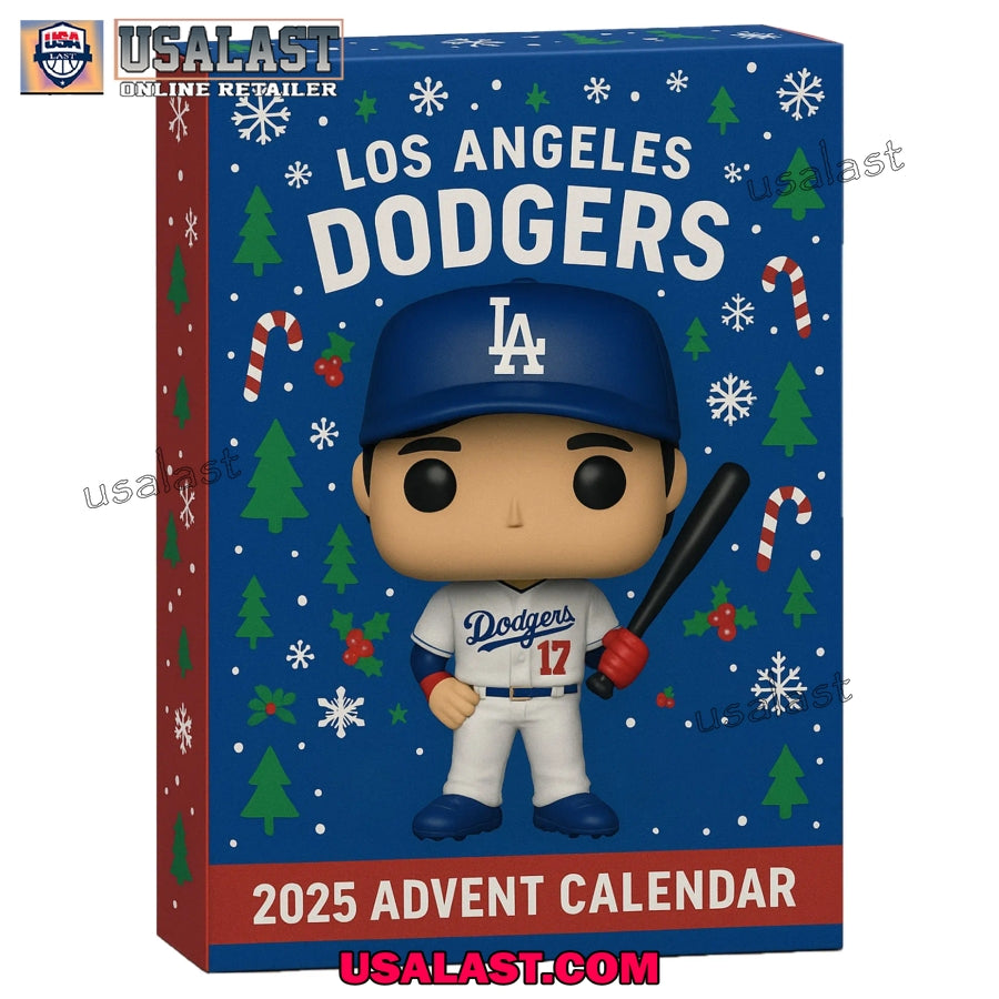 MLB Los Angeles Dodgers 2025 Advent Calendar