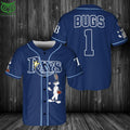 MLB Tampa Bay Rays Bugs Bunny Baseball Jersey Shirt